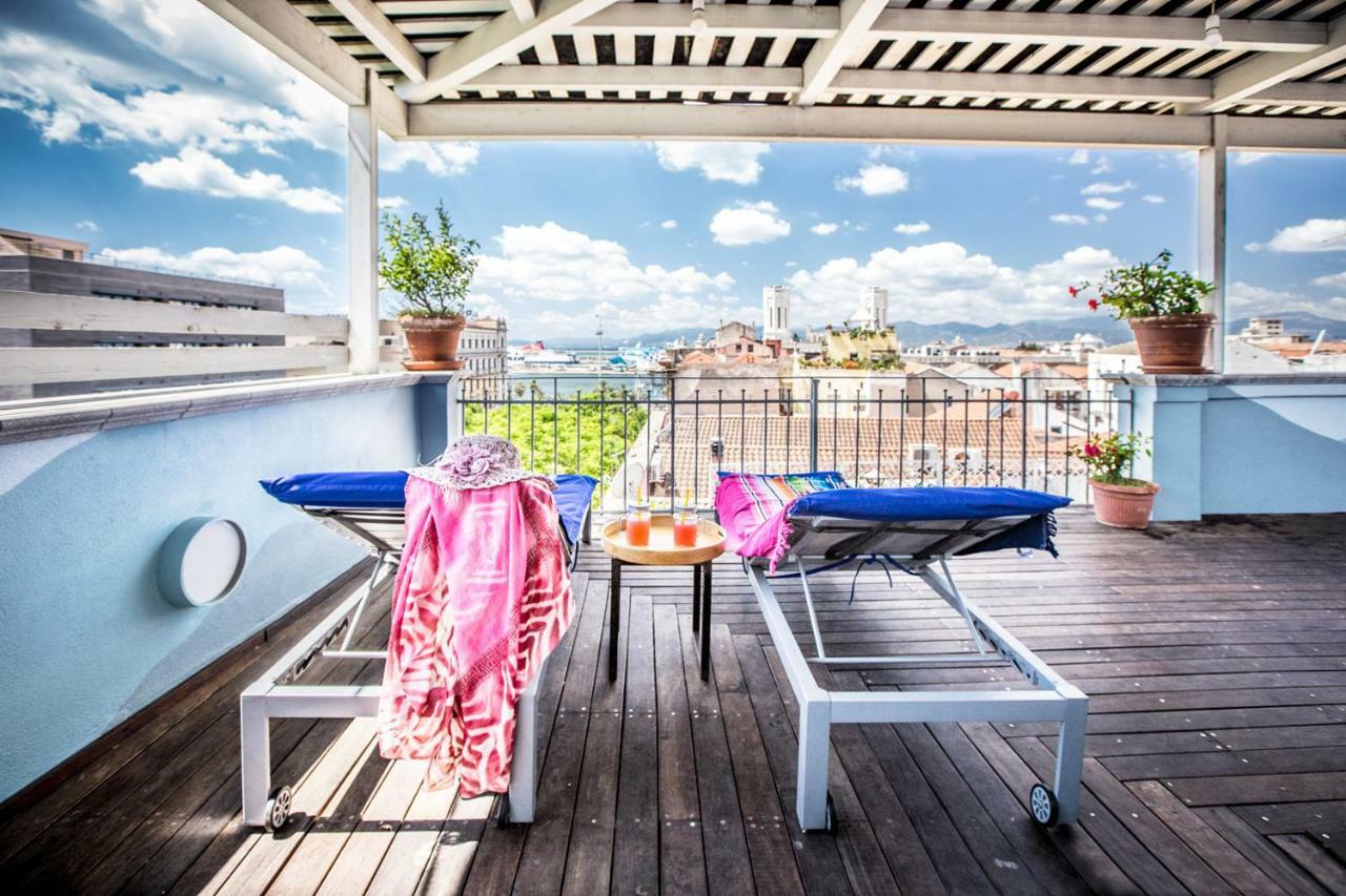 La Terrazza Sul Porto Hotel Cagliari Buitenkant foto